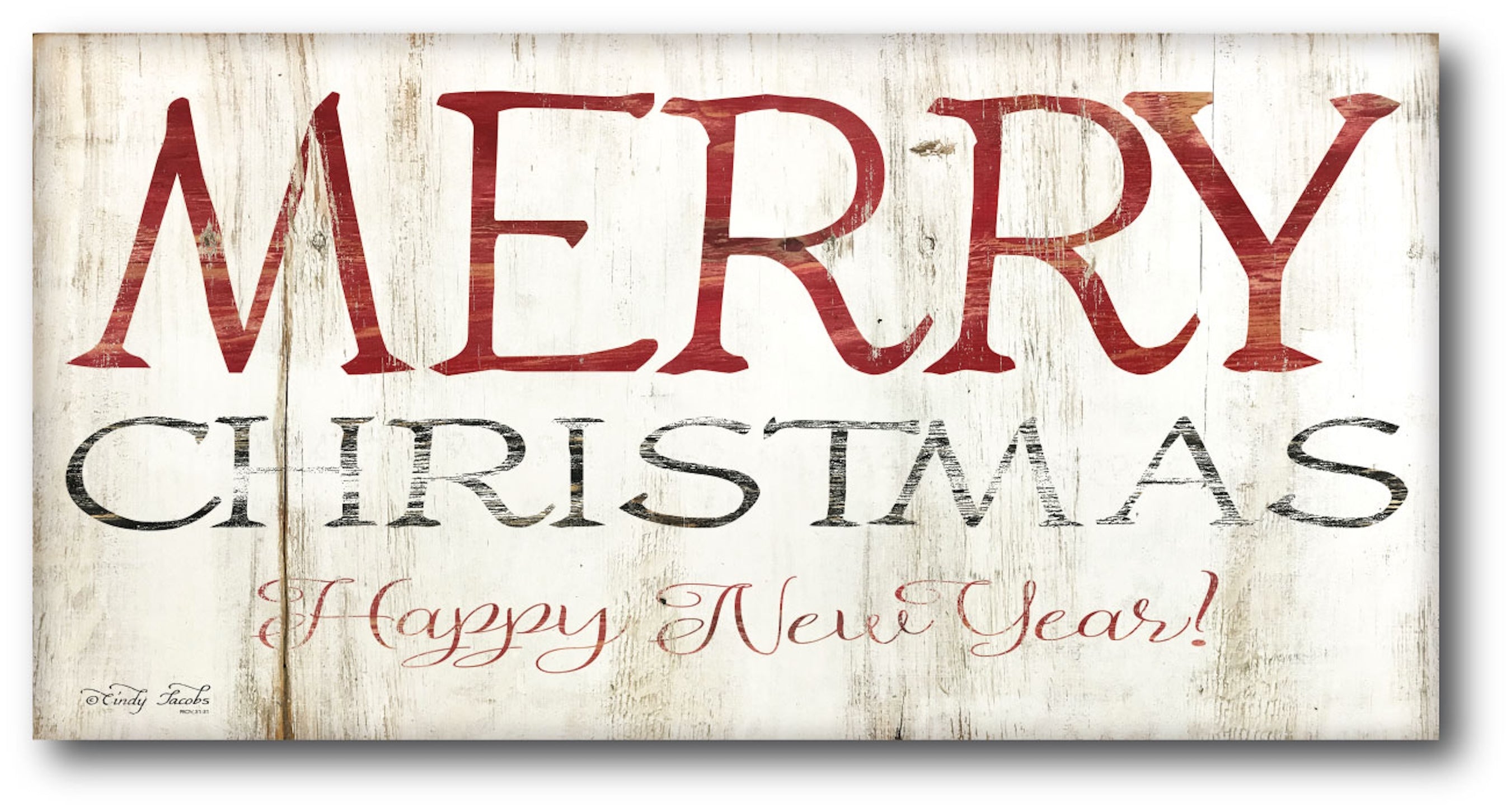 Merry Christmas V Gallery-Wrapped Canvas Wall Art
