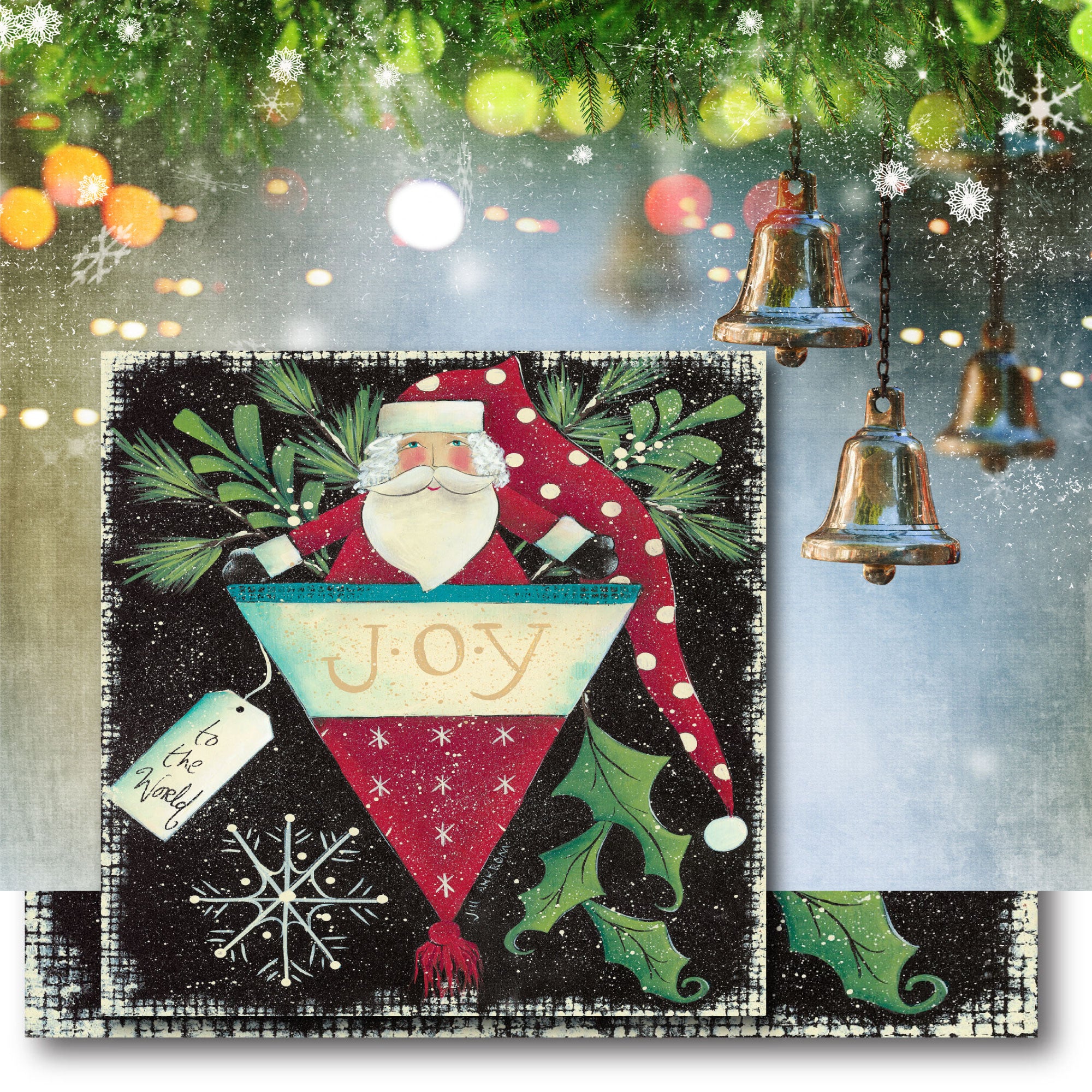 Santa Gallery-Wrapped Canvas Wall Art