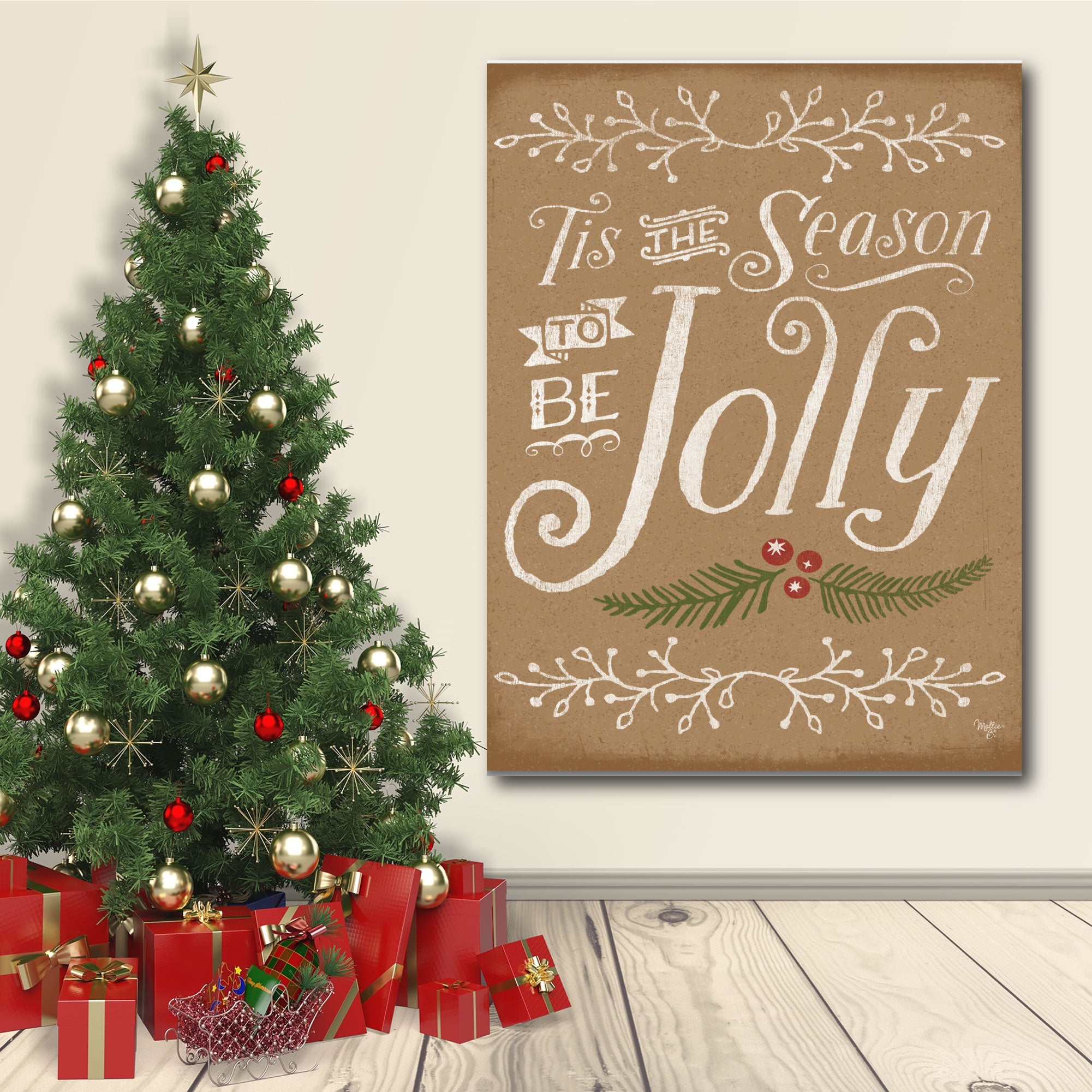 Jolly Gallery-Wrapped Canvas Wall Art