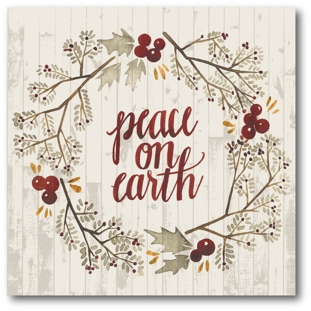 Peace on Earth Gallery-Wrapped Canvas Wall Art