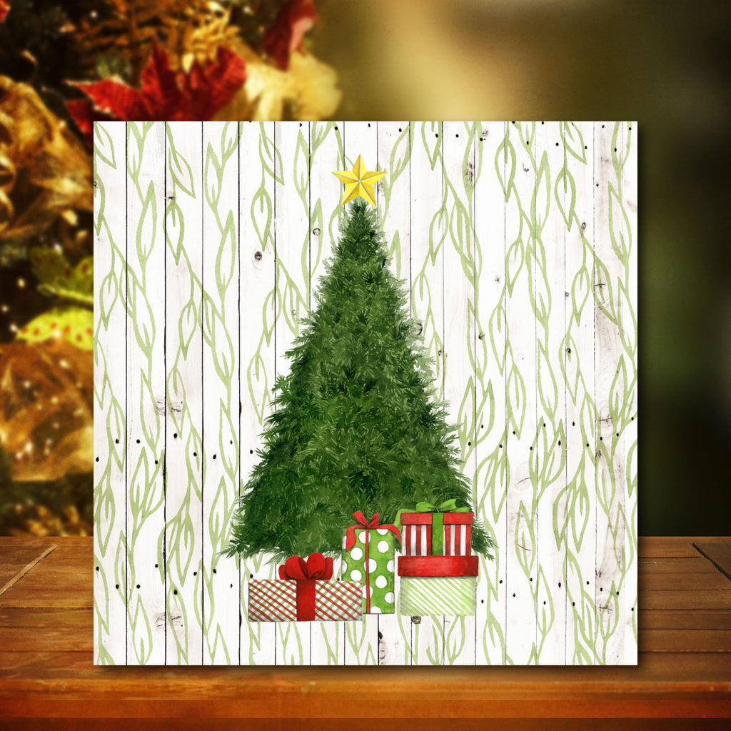 Christmas Tree Gallery-Wrapped Canvas Wall Art