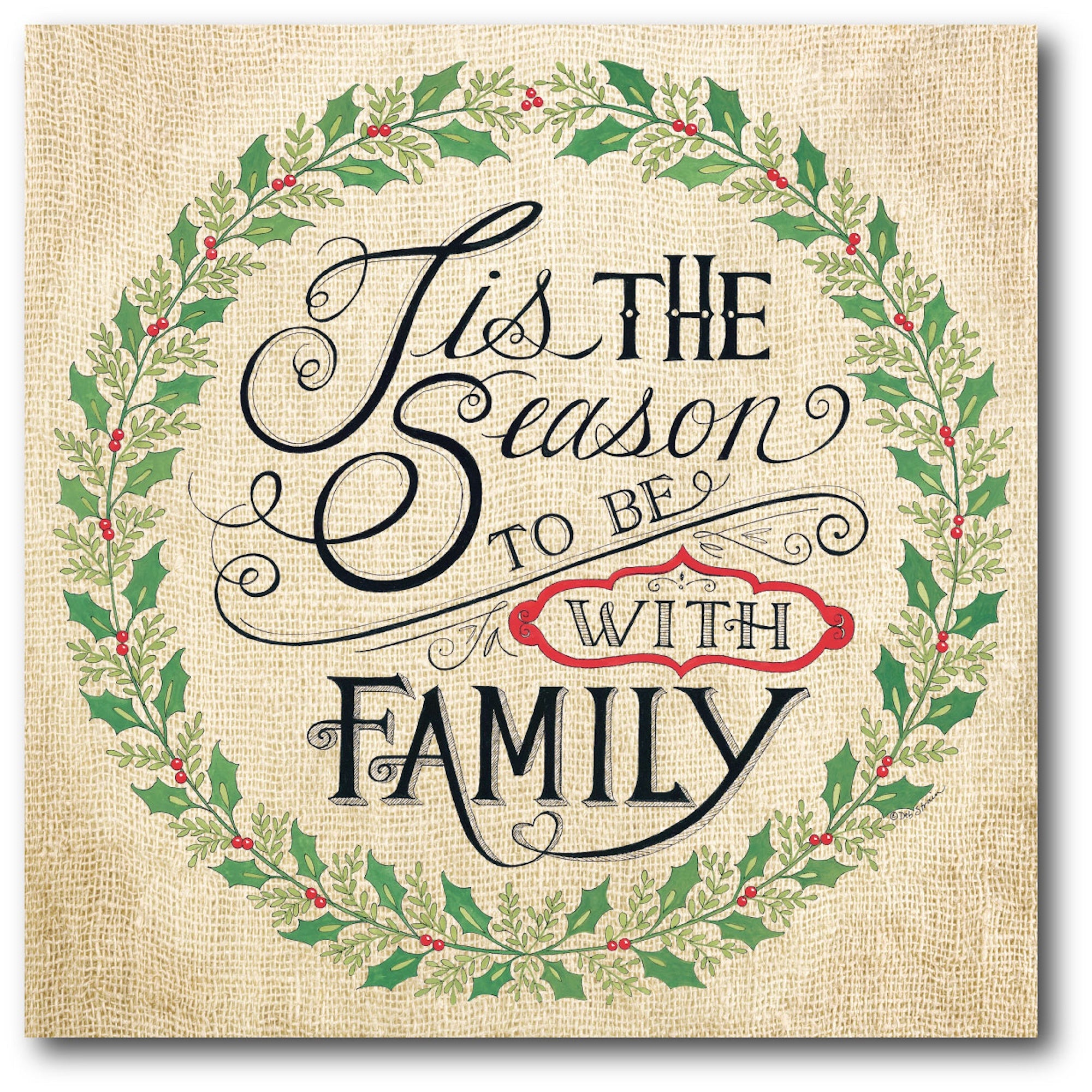 Tis the Season II Gallery-Wrapped Canvas Wall Art