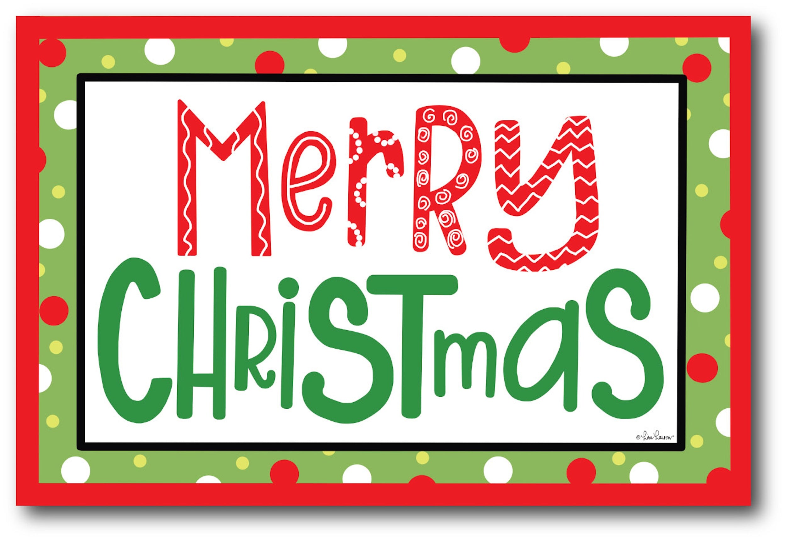 Merry Christmas II Gallery-Wrapped Canvas Wall Art