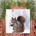 C ozy Woodland Animal II Gallery-Wrapped Canvas Wall Art