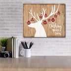 Dashing Through The Snow Gallery-Wrapped Canvas Wall Art