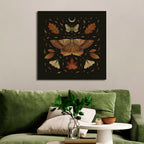 Autumn Moth Gallery-Wrapped Canvas Wall Art