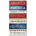 Celebrate 250 America America Gallery-Wrapped Canvas Wall Art with Wounded Warrior Project