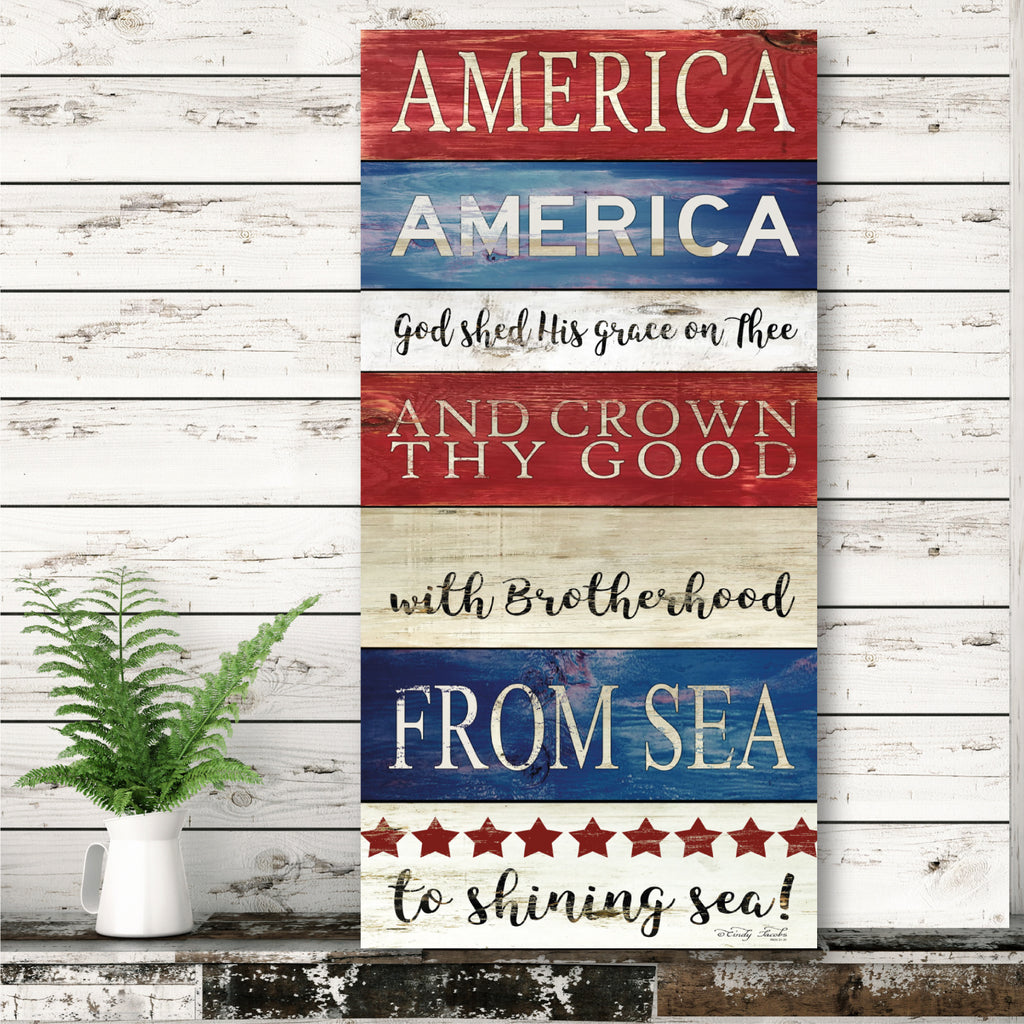 Celebrate 250 America America Gallery-Wrapped Canvas Wall Art with Wounded Warrior Project