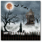 Harvest Moon I Gallery-Wrapped Canvas Wall Art