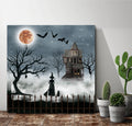Harvest Moon I Gallery-Wrapped Canvas Wall Art