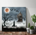 Harvest Moon I Gallery-Wrapped Canvas Wall Art