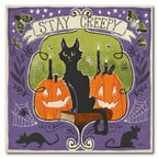 Stay Creepy V Gallery-Wrapped Canvas Wall Art