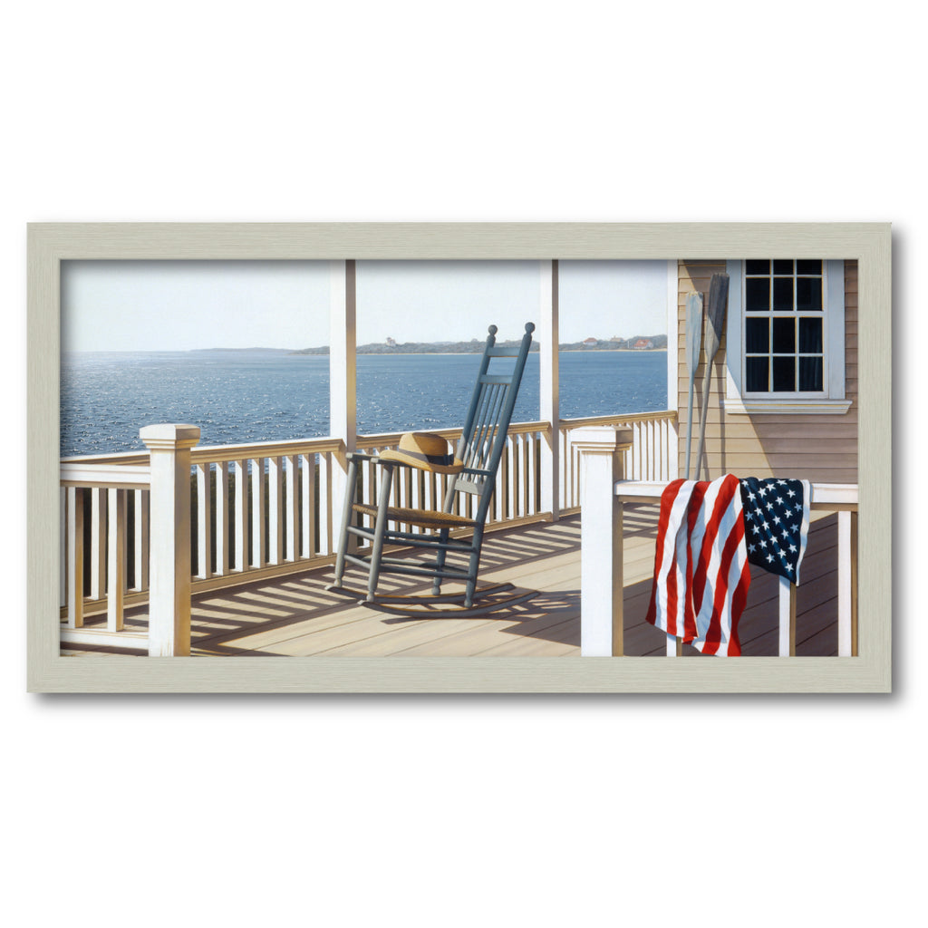 Celebrate 250 Independence Framed Canvas with Wounded Warrior Project