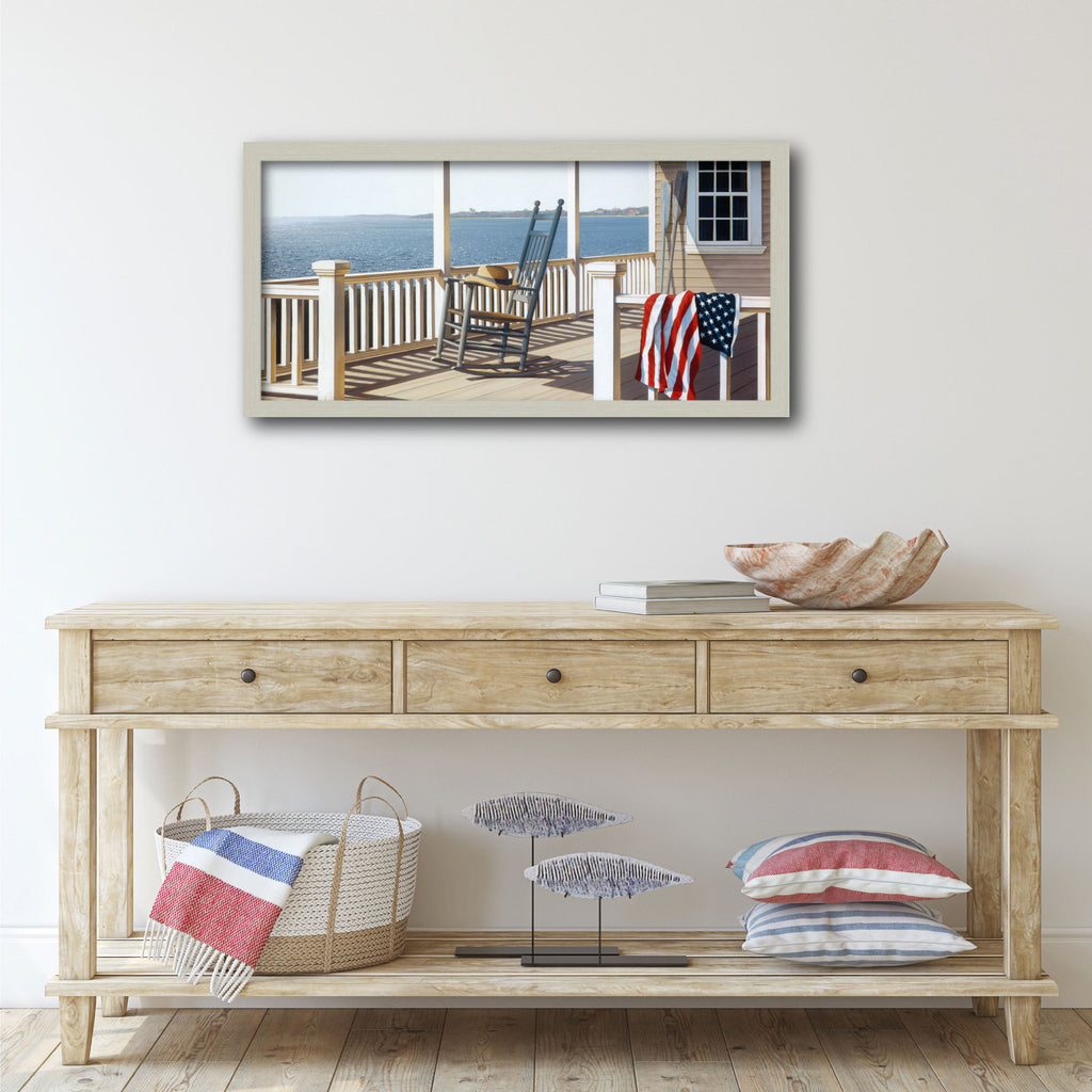 Celebrate 250 Independence Framed Canvas with Wounded Warrior Project