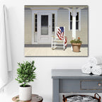 Celebrate 250 American Porch Gallery-Wrapped Canvas Wall Art with Wounded Warrior Project