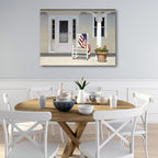 Celebrate 250 American Porch Gallery-Wrapped Canvas Wall Art with Wounded Warrior Project