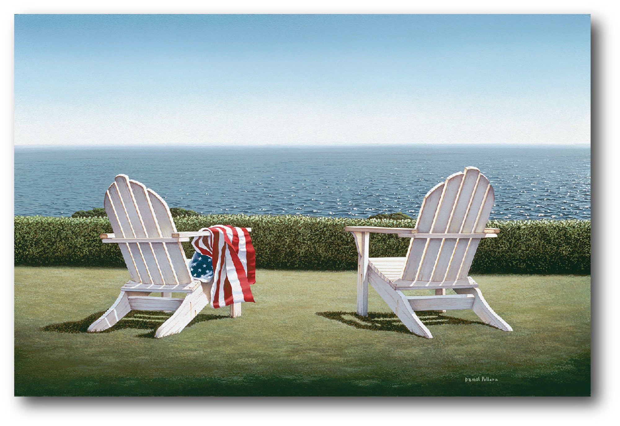 Celebrate 250 Spring House View Gallery-Wrapped Canvas Wall Art with Wounded Warrior Project
