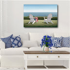 Celebrate 250 Spring House View Gallery-Wrapped Canvas Wall Art with Wounded Warrior Project