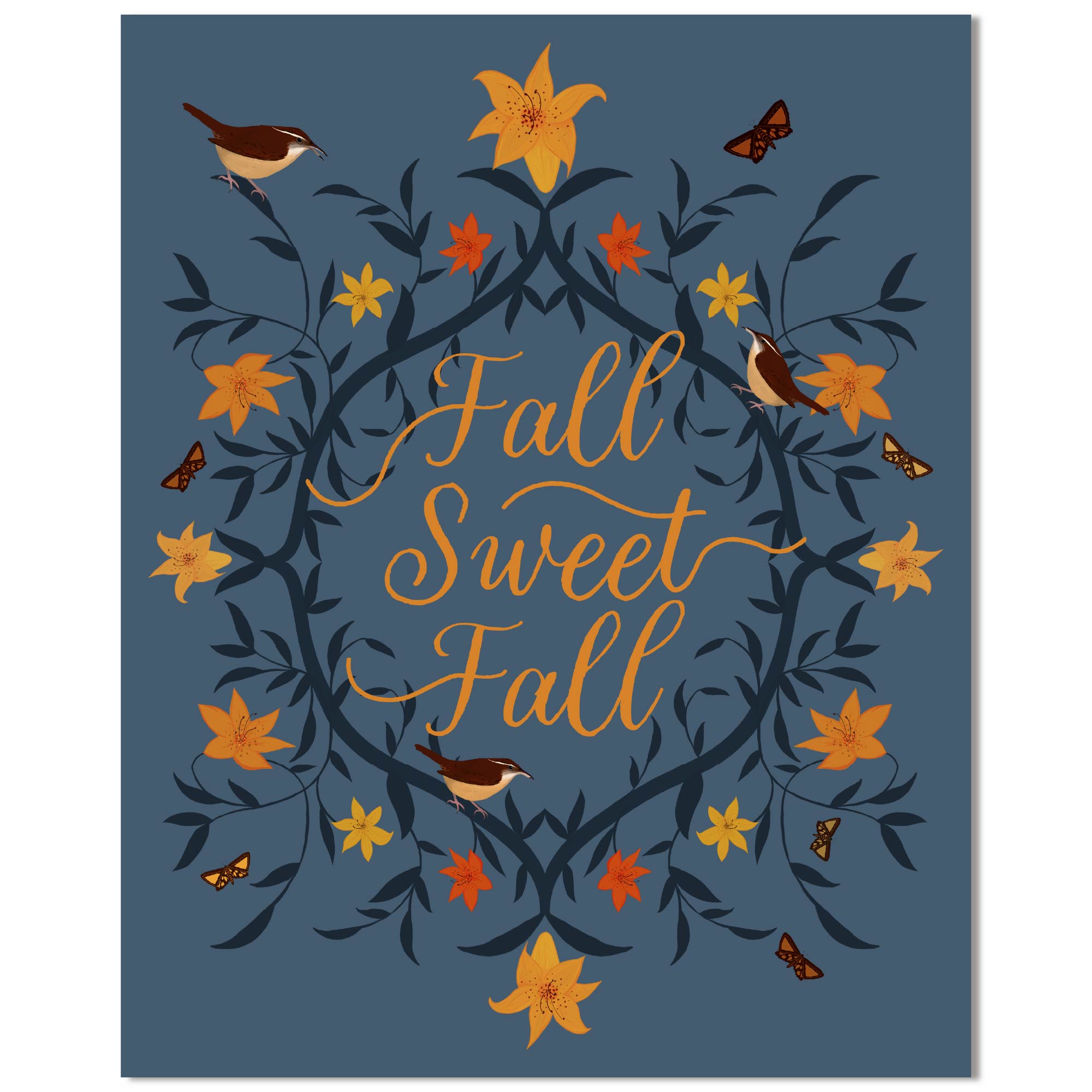 Fall Sweet Fall Gallery-Wrapped Canvas Wall Art