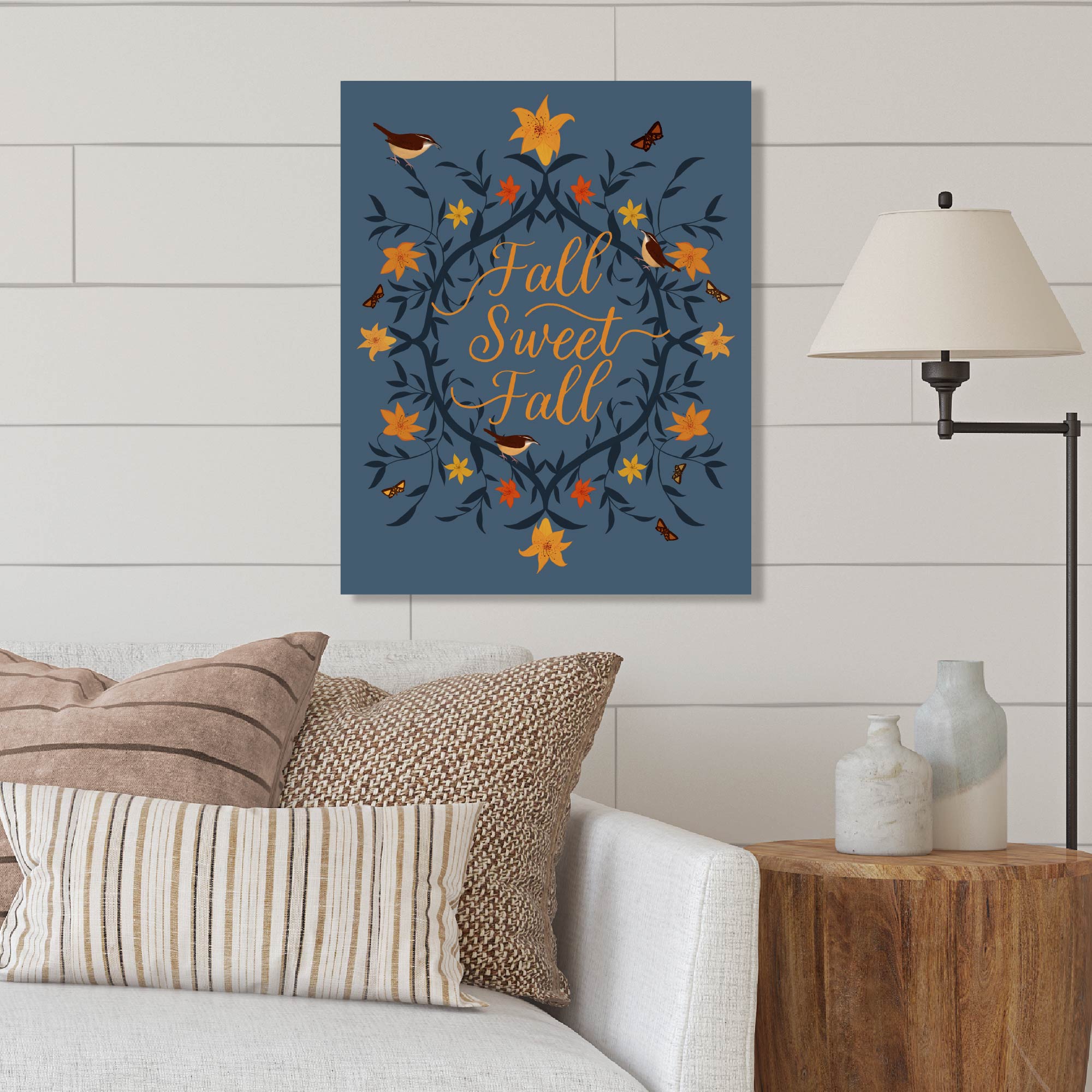 Fall Sweet Fall Gallery-Wrapped Canvas Wall Art