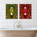 Nutcrackers 16" x 20" Gallery-Wrapped Canvas Wall Art Set