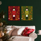 Nutcrackers 16" x 20" Gallery-Wrapped Canvas Wall Art Set