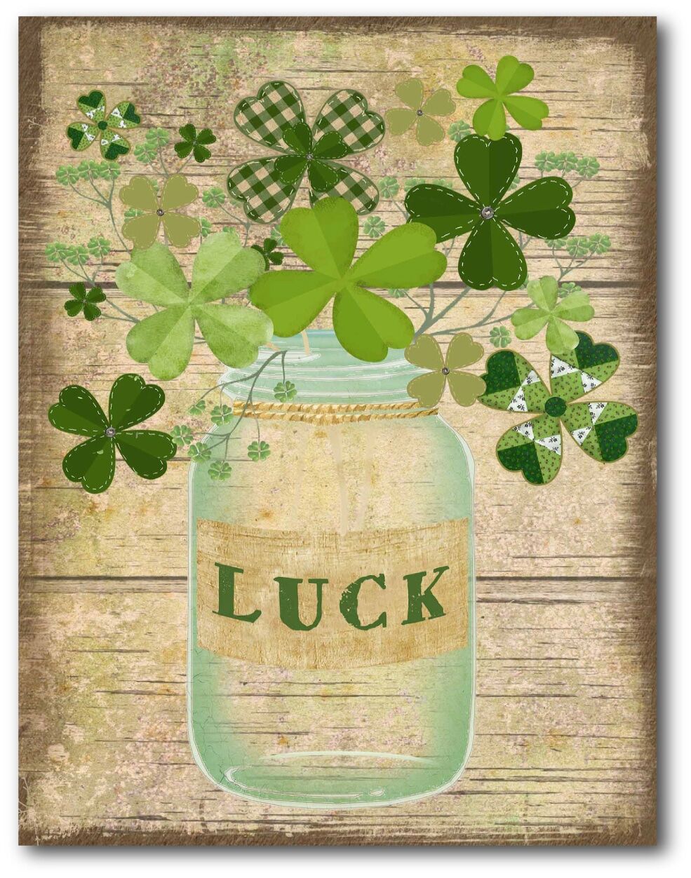 Luck Jar Art Board