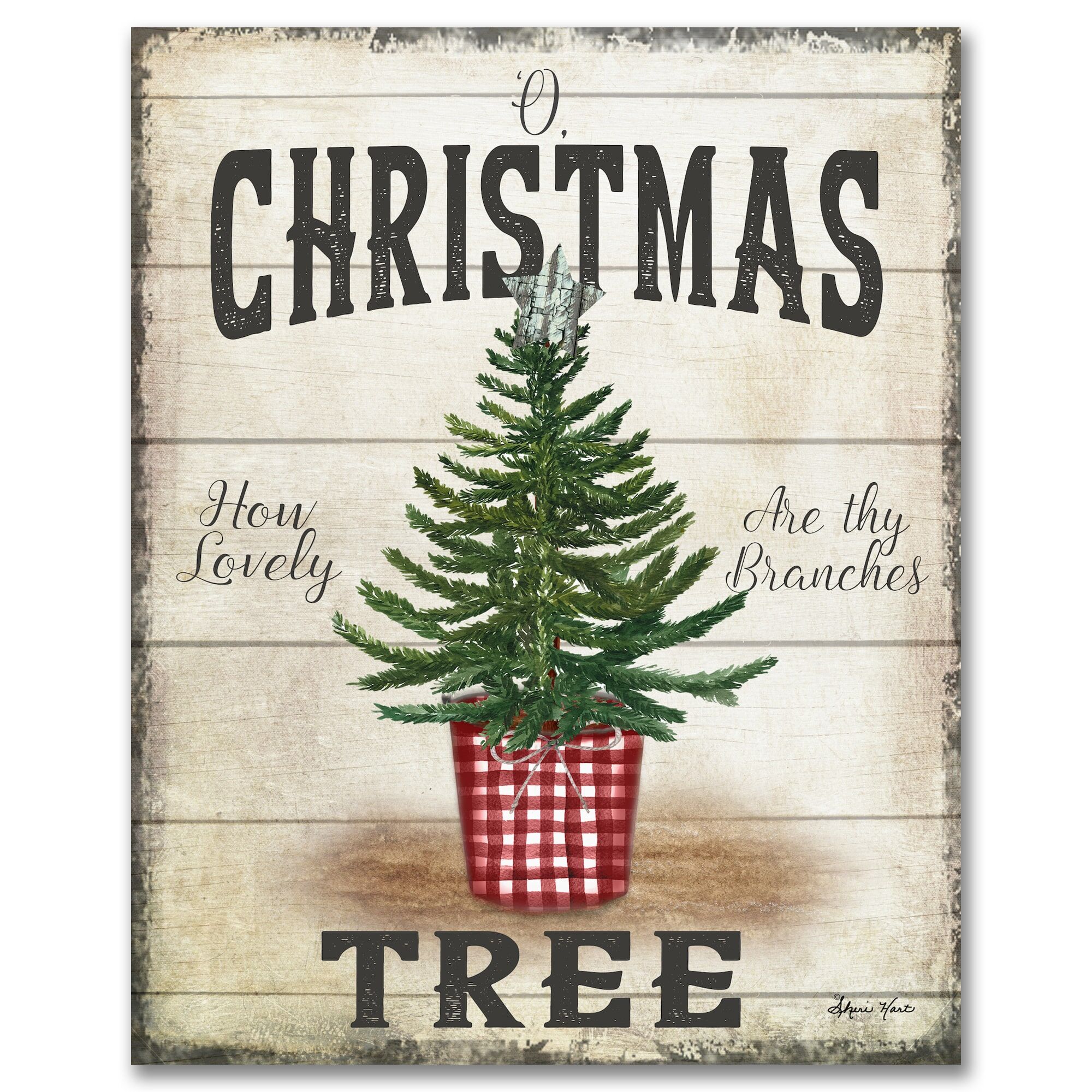 Old Fashioned Christmas Gallery-Wrapped Canvas