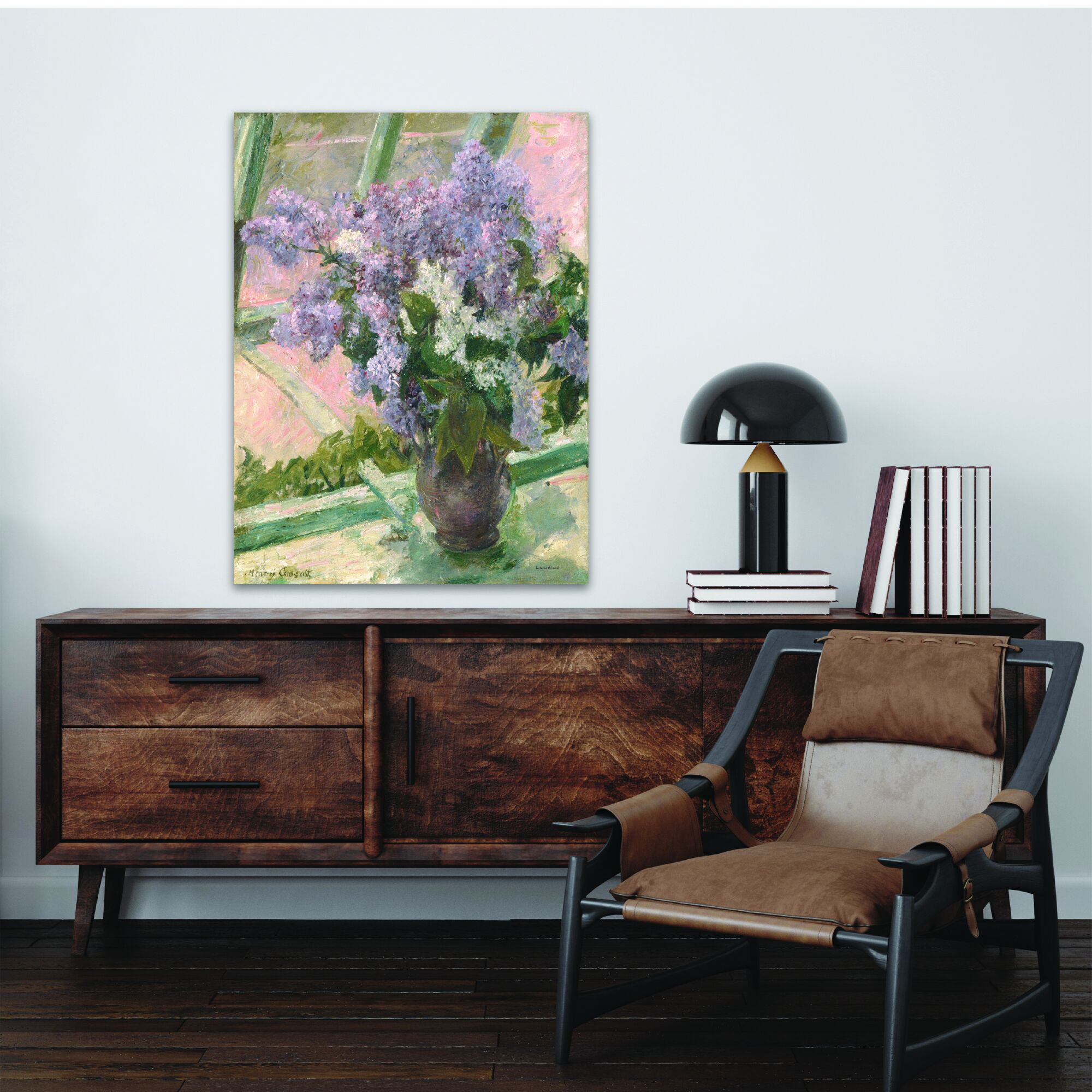 CLOSE IT OUT - Lilacs By The Window Gallery-Wrapped Canvas