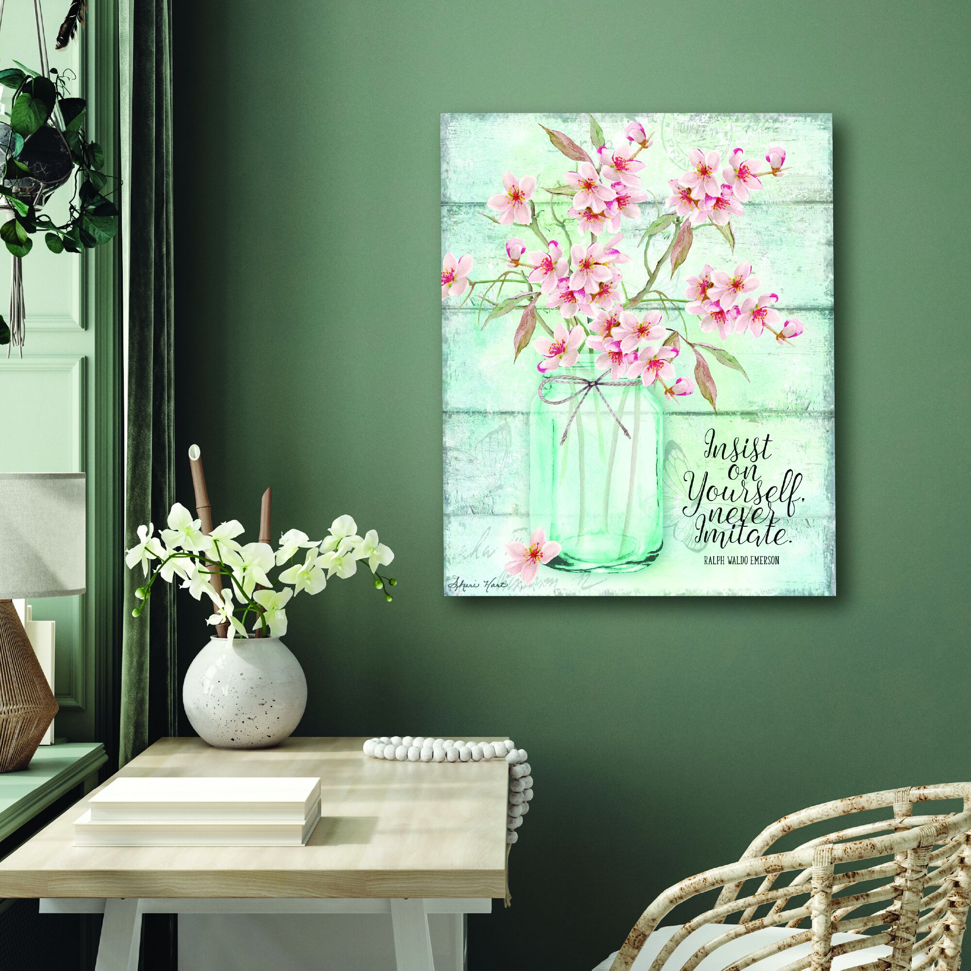 CLOSE IT OUT - Just Be Yourself Gallery-Wrapped Canvas