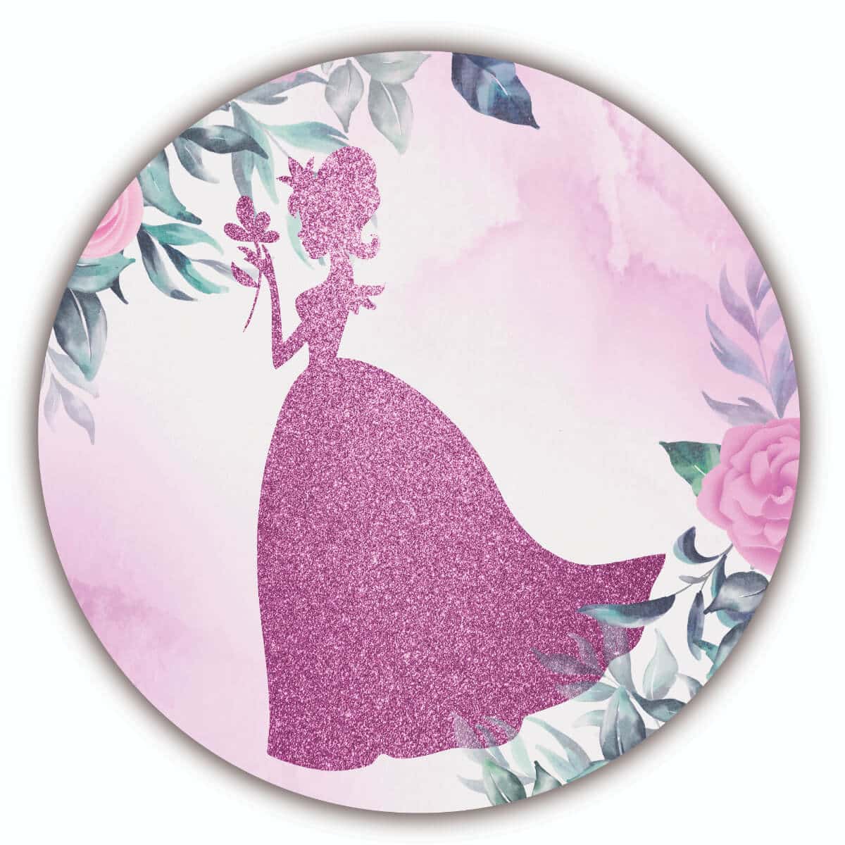 You Are Beautiful II Circular Wood Decor