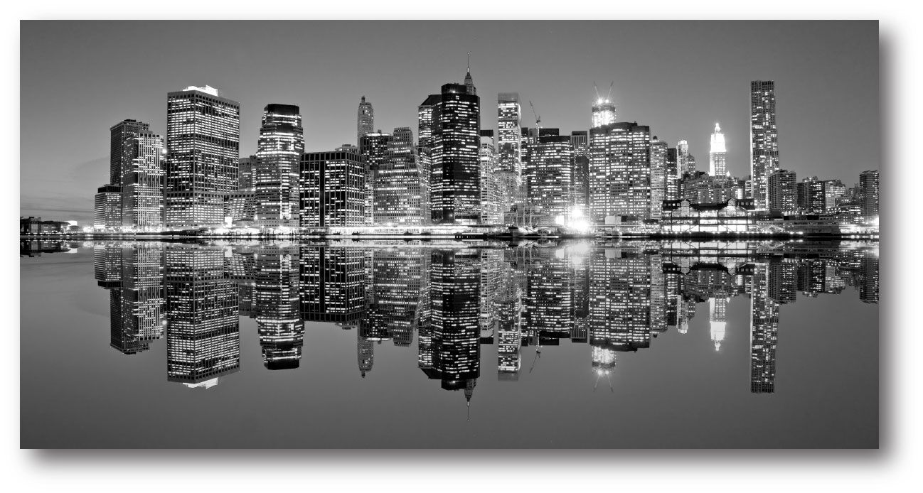 NYC Collection "The Big Apple" Gallery-Wrapped Canvas