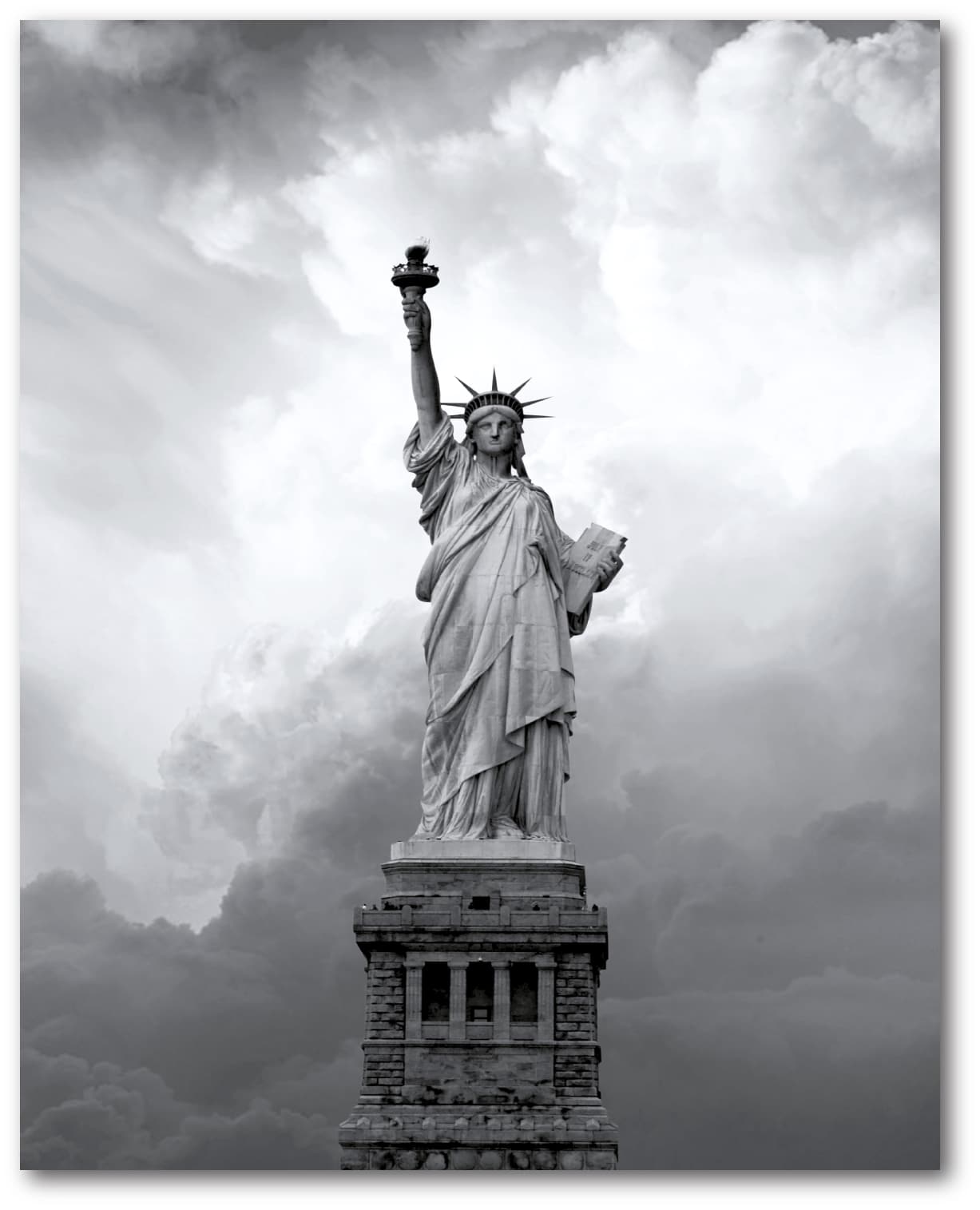 NYC Collection 'Majestic Lady Liberty' Gallery-Wrapped Canvas