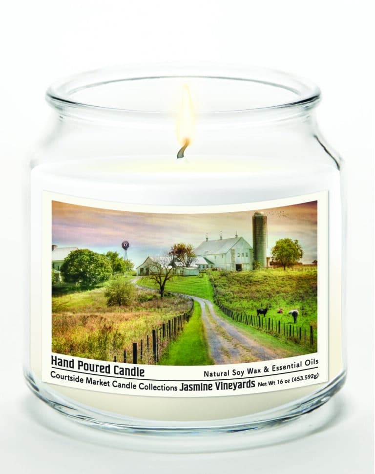 16 oz Country Road Soy Wax Candle Glass Jar