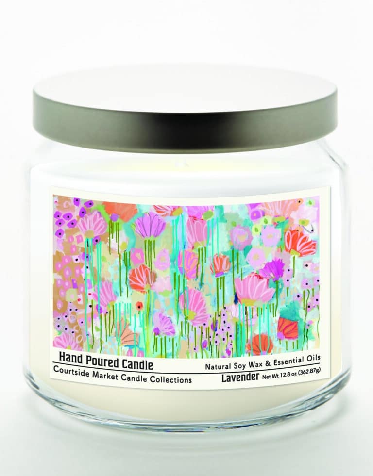 12.8 oz Skirt the rules Soy Wax Candle Glass Jar