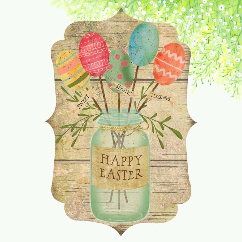 Happy Easter Wall Decal