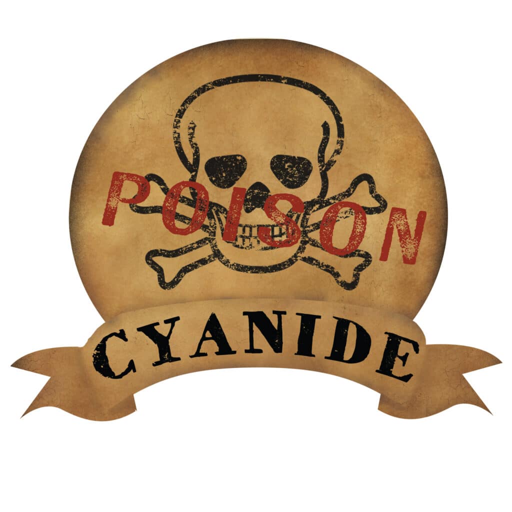 Cyanide 20×20 Wall Decal