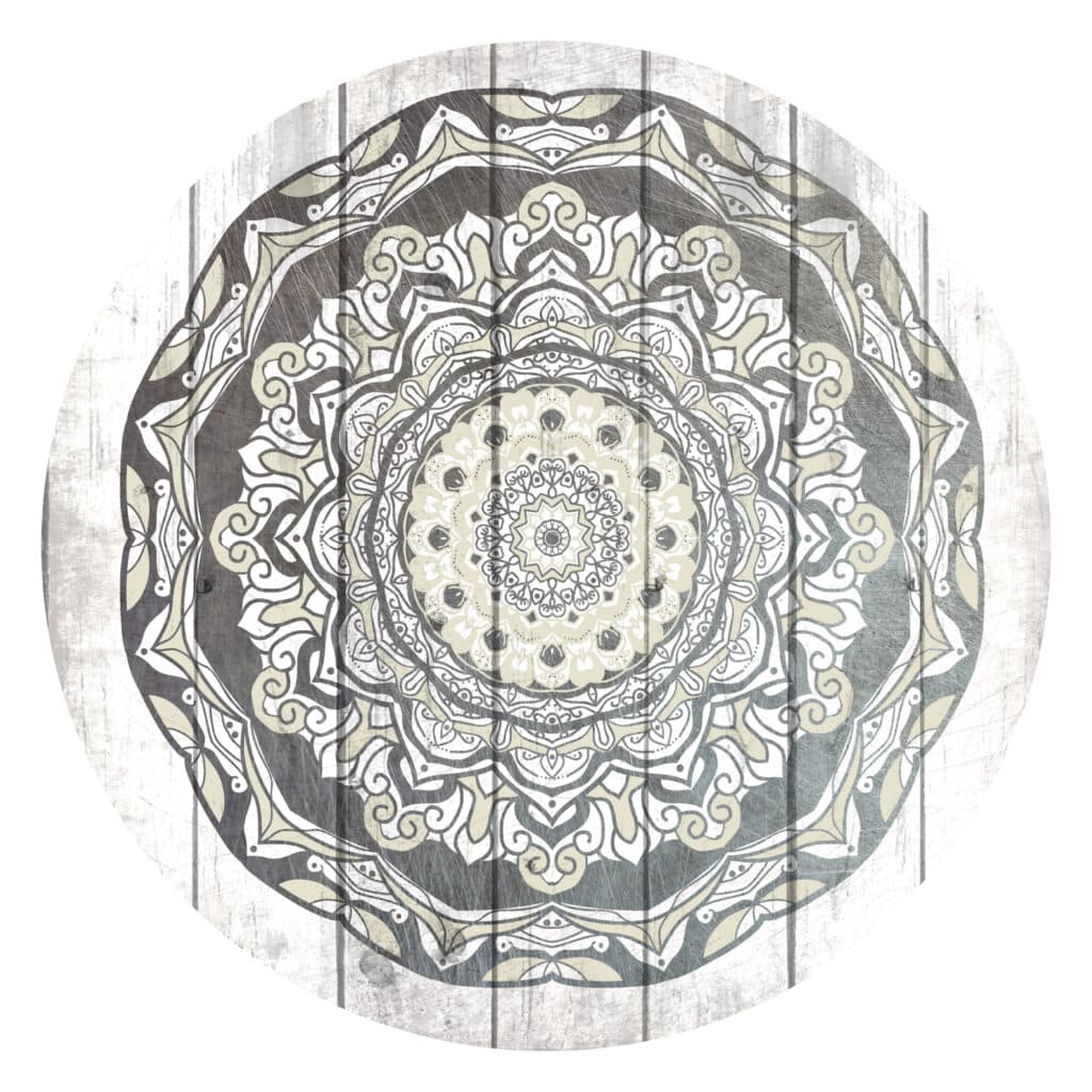 Aged Mandala III 30×30 Wall Decal