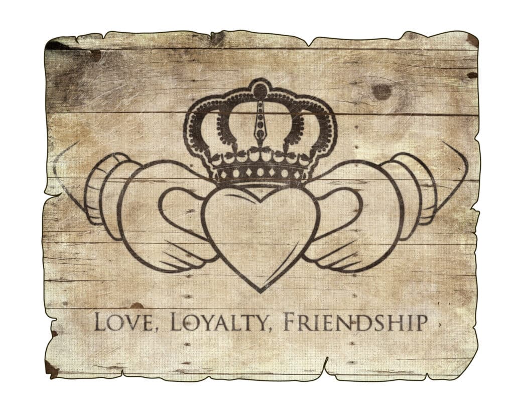 Love Loyalty and Friendship 40×60 Wall Decal