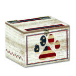 Patriotic Paw Decorative 12″x16″ Storage ArtBox