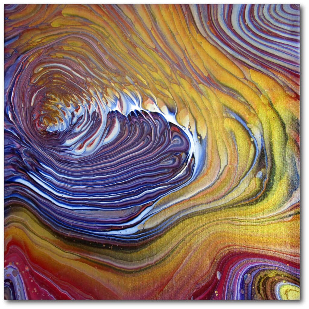Denise Anderson Royalty Waves Gallery-Wrapped Canvas Wall Art