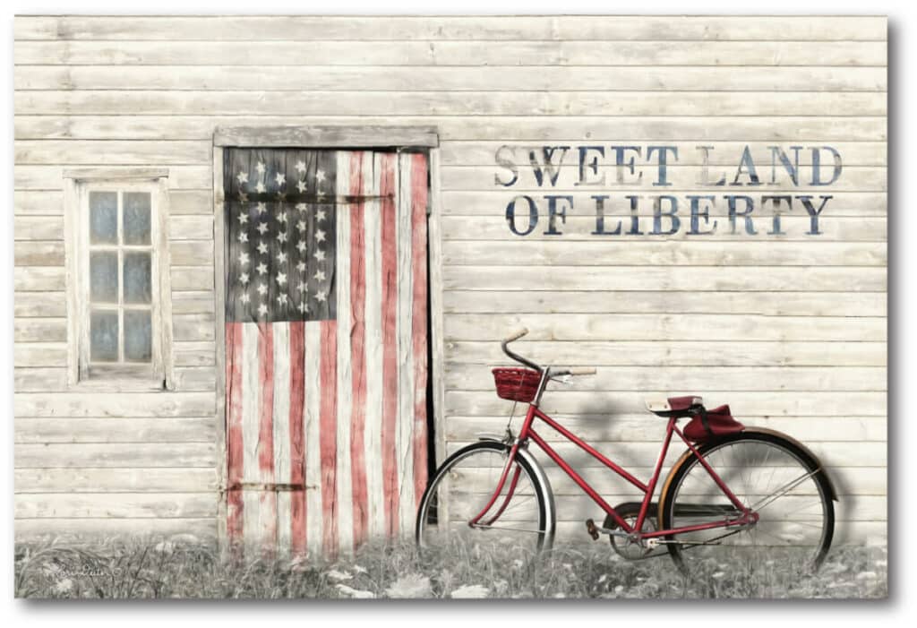 Sweet Land of Liberty Gallery-Wrapped Canvas
