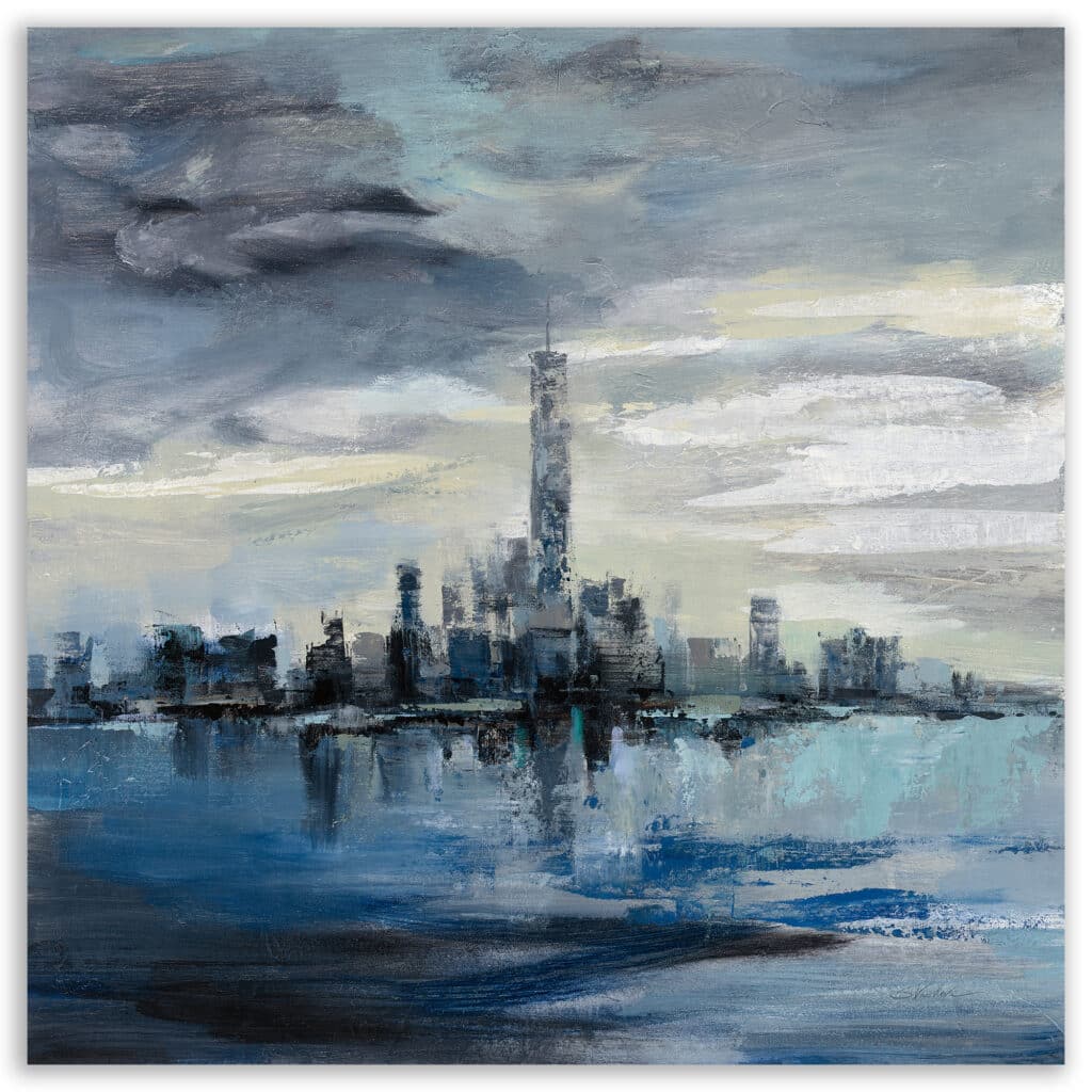 NYC Collection ‘Manhattan Winter’ Gallery-Wrapped Canvas