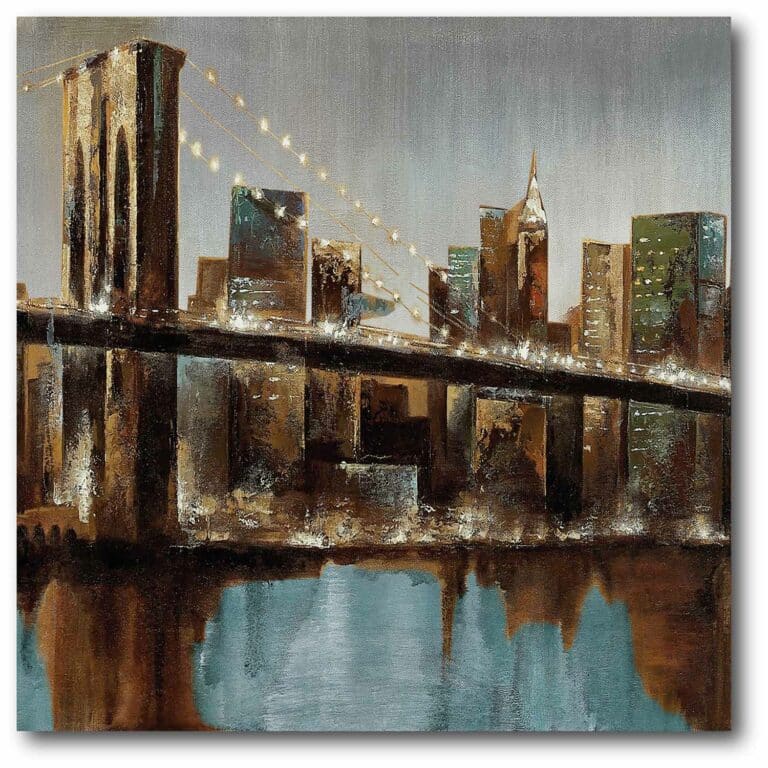 NYC Collection ‘Brooklyn Bridge II’ Gallery-Wrapped Canvas