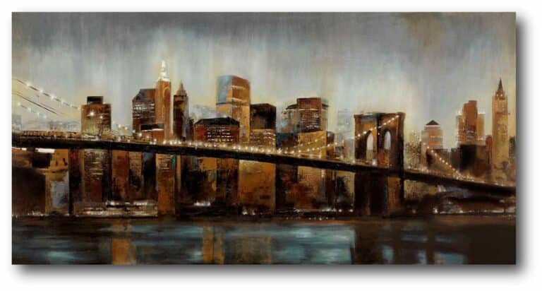 NYC Collection ‘Brooklyn Bridge III’ Gallery-Wrapped Canvas