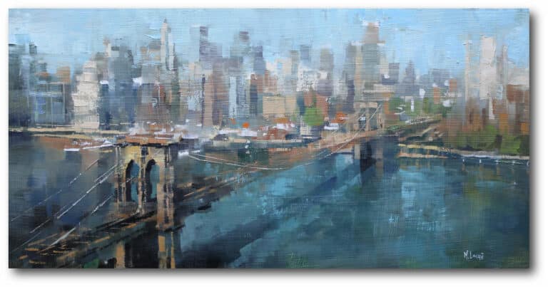 NYC Collection ‘Brooklyn Bridge VII’ Gallery-Wrapped Canvas