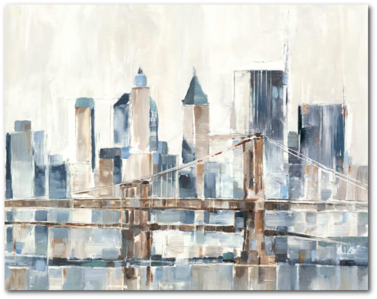 NYC Collection ‘City Living in New York I’ Gallery-Wrapped Canvas