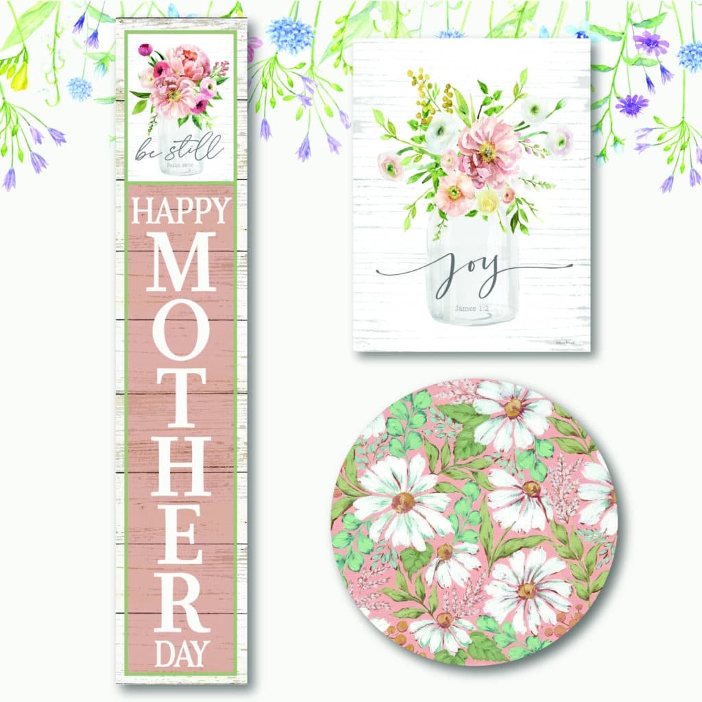 Happy Mother’s Day Porch & Wall Decor 3 Piece Set