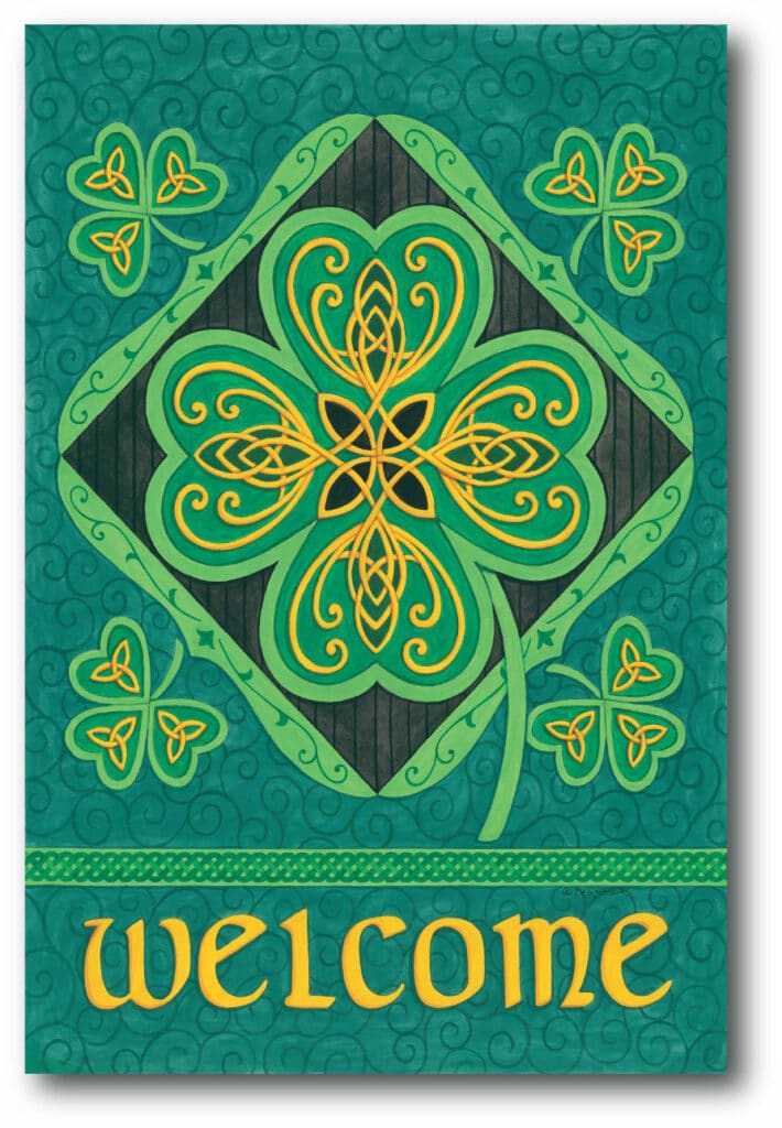 Celtic welcome Gallery-Wrapped Canvas