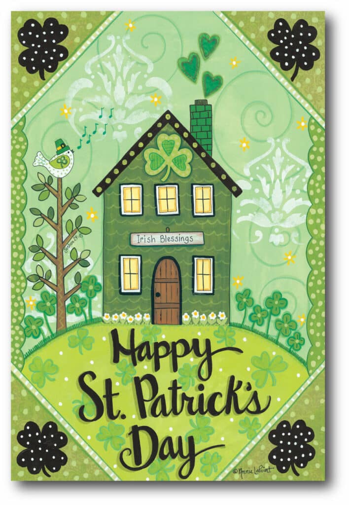 Happy St Pat’s Happy Home! Gallery-Wrapped Canvas